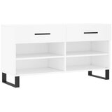  Klupa za cipele bijela 102 x 35 x 55 cm od konstruiranog drva | shoptok.hr