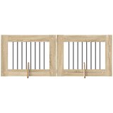  Vrata za pse s postoljem 2 pcs Hrast sonoma 80 x 60 cm | shoptok.hr