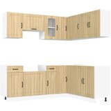  11-dijelni set kuhinjskih ormarića Lucca konstruiranog drva | Eponuda.com