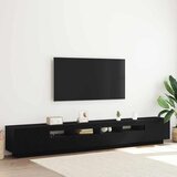  Set TV komoda 3 pcs Crna 260 x 35 x 40 cm Konstruirano drvo | shoptok.hr