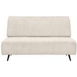 Støraa Krem sklopiva sofa od samta 140 cm Mallory – | shoptok.hr