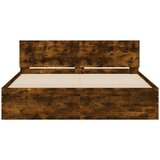  Okvir za krevet s uzglavljem i LED boja hrasta 160x200 cm | shoptok.hr