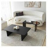 Hanah home Club set stolova Luna, 2 dijela, crni Cijene