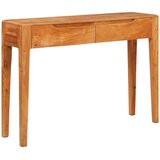 Konzolna stolica Smeđa 110 x 30 x 80 cm Čvrsto drvo akacije | shoptok.hr