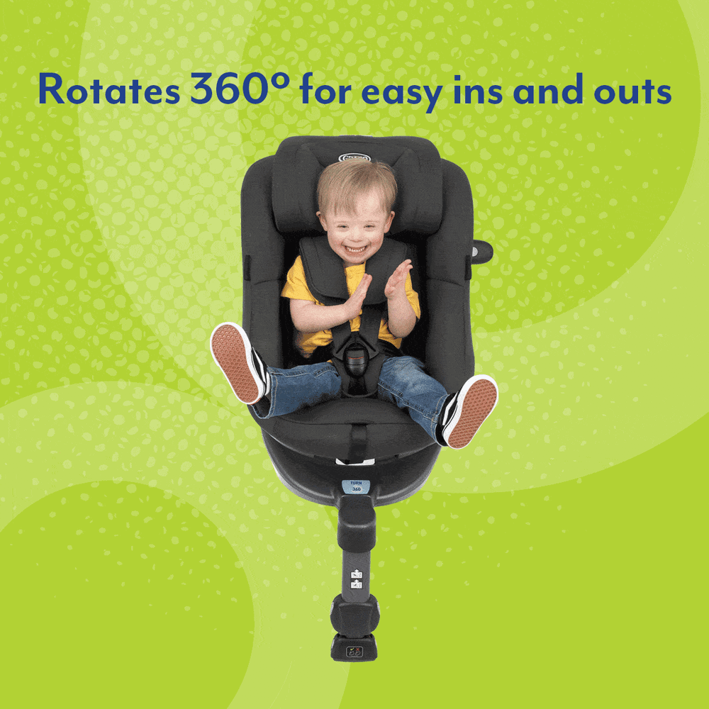Graco autosjedalica Turn2Me i-Size R129, Grupa 0+, 1 (0-18 kg) - Heather | shoptok.hr