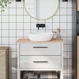 vidaXL kupaonska radna ploča 80 x 40 x 1 5 cm masivna bukovina Cijene