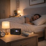  WIFI internetni radio LCD 2,4&amp;Prime; 25.000 radijskih postaj BT in alarm Slike