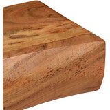 vidaXL Stenske police 2 kosa 80x17x8 cm masivni les akacija | Shoptok.si