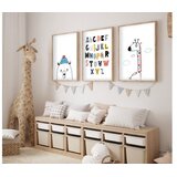 WALLXPERT Uramljena slika Huhu194, 20x30 cm, 3 dijela | Eponuda.ba