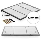 Multi Garden nadstrešnica za ulazna vrata 113 × 80 cm, tenda s UV zaštitom Cijene