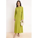 Trendyol Modest Ženska haljina Tctss26Eb00101, Zelena Cene