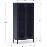 Marckeric Temno modra omarica 80x170 cm Diora – | Shoptok.si