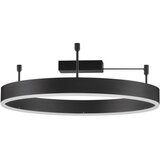 Nova Luce Mat črna aluminijasta LED zatemnitvena stropna svetilka Motif – Cene
