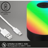 BRILONER 7462015 - RGB LED punjiva stona lampa LED/1,5W/5V IP44 crna | Eponuda.com