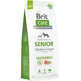 Brit Care Dog Sustainable Senior piščanec & insekti - Varčno pakiranje: 2 x 12 kg