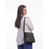 Vuch Crossbody torba Byrsa Intrecciato Green, 20 x 24 cm | shoptok.hr