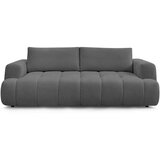 Bobochic Paris Temno siva raztegljiva/s prostorom za shranjevanje sedežna garnitura 251 cm Fuji – | Shoptok.si