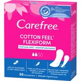 Carefree Cotton Flexiform dnevni vložki brez dišav 56 kos Cene