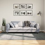 vidaXL Košata preproga moderna zelena 160x230 cm Cene