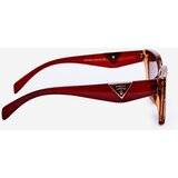 Boto Women's Classic Sunglasses with Gold Details UV400 Brown | Shoptok.si