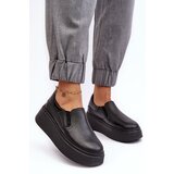 Boto Women's Leather Sport Shoes on Platform Black Lemar Manish | ePonuda.com