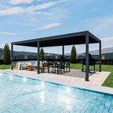 Gardenson Pergola Superior, Antracit, 3,6x7,2m | Shoptok.si