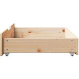 vidaXL Ladice ispod kreveta s kotačima 2 kom 85x55x16 cm od borovine | shoptok.hr