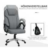  Uredska stolica stolna stolica direktorska stolica podesiva visina funkcija ljuljanja 6 cm x 75 cm x 120 cm siva | shoptok.hr