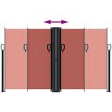  Uvlačiva bočna tenda 140 x 1000 cm terakota | shoptok.hr