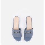 Sergio Leone Blue Heeled Flip Flops | Eponuda.ba