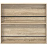  Polica za časopise s policom Zidne Sonoma hrast 80 x 12 x 70 cm | shoptok.hr