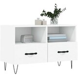TV ormarić bijeli 80 x 36 x 50 cm od konstruiranog drva | shoptok.hr