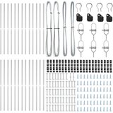  Stupovi ograde 26 kom Ø32 mm 210 cm Galvanizirani čelik | shoptok.hr