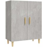 vidaXL Komoda betonsko siva 70x34x90 cm konstruiran les | Shoptok.si