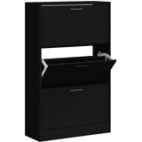  za cipele crna 63x24x103 cm konstruirano drvo | shoptok.hr