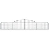  Lučne gabionske košare 7 kom 300x30x40/60 cm pocinčano željezo | shoptok.hr