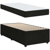  Krevetna konstrukcija Crna 100 x 200 cm tkanina | shoptok.hr