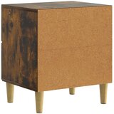  Noćni ormar s ladicama 2 pcs Dimljeni hrast 43 x 34,5 x 48 cm | Eponuda.com