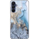 torbica silikonska print za samsung A156B galaxy A15 5G blue gold marble