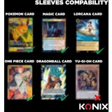 Konix zaštita za karte tcg - premium sleeves 100 pcs | ePonuda.com