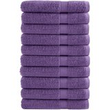 vidaXL Premium brisače 10kos vijolična 80x200 cm 600 g/m2 100 % bombaž | Shoptok.si