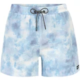 Oakley Surferske kupaće hlače plava / mornarsko plava / pastelno plava / bijela