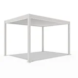 Pergola E-superior, Biserna Barva, Osvetlitev, 3x4m