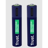 Trust USB-C 2P - AAA/2 kom/ crna Punjiva baterija ( 25585 ) | ePonuda.com