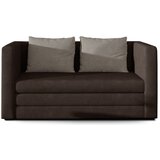 ELTAP Smeđa sklopiva sofa od šenila 132 cm Neva – Cijene