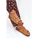 Boto Women's Cork Platform Sandals With Buckles Camel Livara | shoptok.hr