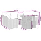  7-dijelni set vrtnih sofa sivi od poliratana | shoptok.hr