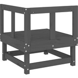  Kutna vrtna sofa siva od masivne borovine | shoptok.hr