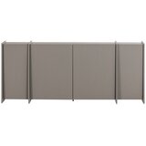 WOOOD Siva komoda u dekoru jasena 200x85x44 cm Brock – | shoptok.hr