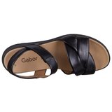 Gabor Sandali & Odprti čevlji 6481227 Črna | Shoptok.si